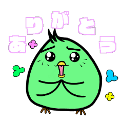 [LINEスタンプ] インコの日常♪