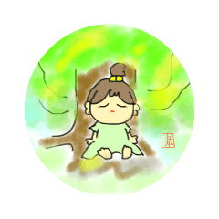 [LINEスタンプ] 泉家の自然の絵スタンプ