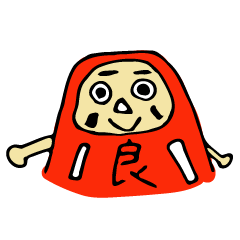 [LINEスタンプ] 福だるまスタンプ