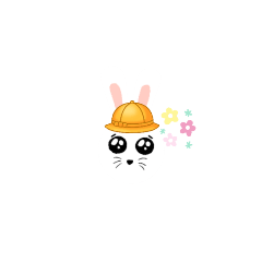 [LINEスタンプ] シンプルなうさみたん