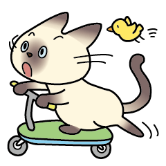 [LINEスタンプ] シャム猫さんがほっこり気持ち伝えます2