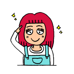 [LINEスタンプ] 【文字なし】元気！がんばれ！タレ目ちゃん