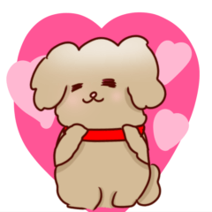 [LINEスタンプ] カリフラワー犬