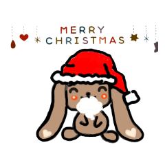 [LINEスタンプ] クリスマス、お正月 双子のアンとルン