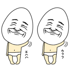 [LINEスタンプ] キモいたまご