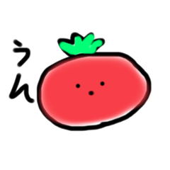 [LINEスタンプ] 目が小さな野菜たち