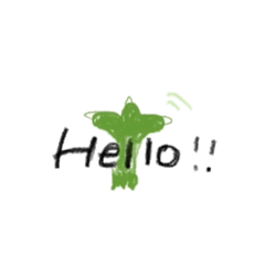 [LINEスタンプ] Haaaai__pease