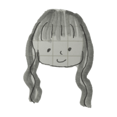 [LINEスタンプ] 髪型セレクト