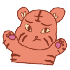 [LINEスタンプ] ネコやない！トラやで！の画像（メイン）