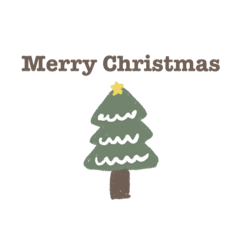 [LINEスタンプ] クリスマスのふんわりスタンプ