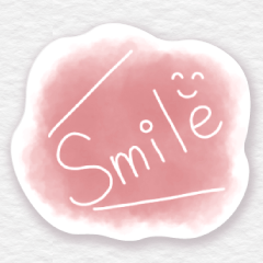 [LINEスタンプ] Watercolor Emotions Grayish Red