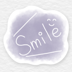 [LINEスタンプ] Watercolor Emotions Grayish Purple