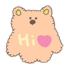 [LINEスタンプ] 今日のくま