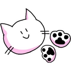 [LINEスタンプ] 桃ねこ