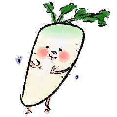 [LINEスタンプ] 性格の良い果物のたちと野菜たち