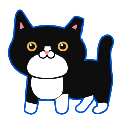 [LINEスタンプ] 小士ニャン：猫語のひみつ第一彈