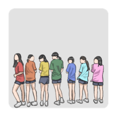 [LINEスタンプ] 狛虹スタンプ