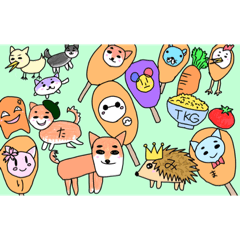 [LINEスタンプ] みんな仲良しスタンプ劇場版