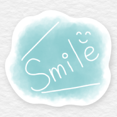 [LINEスタンプ] Watercolor Emotions Grayish Trq-Blue