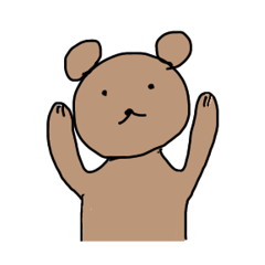 [LINEスタンプ] ユルユルなくま