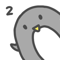 [LINEスタンプ] 御宅ペンギン NO.2