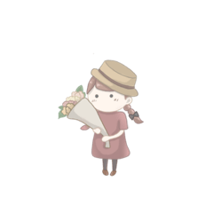 [LINEスタンプ] mituAmi 《休日》