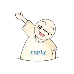 [LINEスタンプ] 顔に書いてある人(日常)