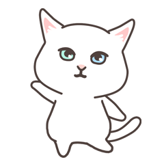 [LINEスタンプ] 縁起の良い猫「コイちゃん」開運スタンプ