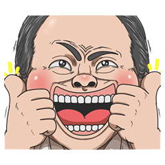 [LINEスタンプ] がんばるマン★の画像（メイン）