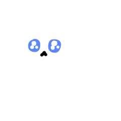 [LINEスタンプ] 左向きペット