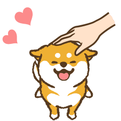 [LINEスタンプ] 【アニメ】愛しのわんこ～柴犬～の画像（メイン）