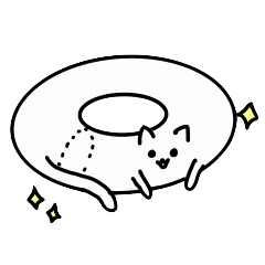 [LINEスタンプ] トーラス猫さん