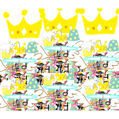 [LINEスタンプ] あいうえおさなまわらの画像（メイン）