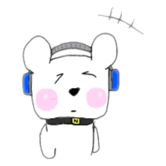 [LINEスタンプ] しろくまのニコラス LINEスタンプの日版