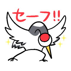 [LINEスタンプ] ポンコツ昔話ツルスタンプ