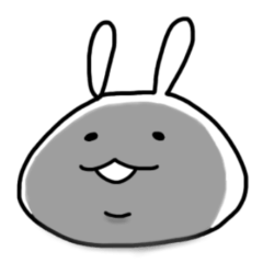 [LINEスタンプ] うさぎ（もどき）3