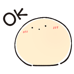 [LINEスタンプ] ほんわか小玉ちゃん