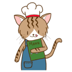 [LINEスタンプ] 注文の多い料理店の猫