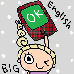 [LINEスタンプ] 大きい英語スタンプ120