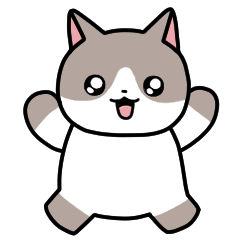 [LINEスタンプ] ワイルド＆キュート猫、ミンス！(英語)