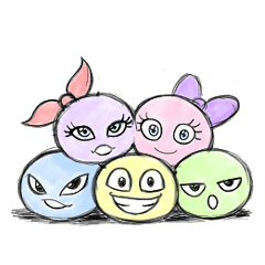 [LINEスタンプ] クッションビーツ