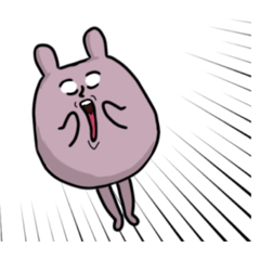 [LINEスタンプ] うさぎのウェイ