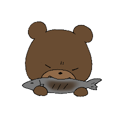 [LINEスタンプ] おこったクマちゃん