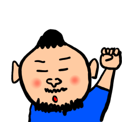 [LINEスタンプ] ゆるカワ髭親父