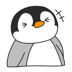 [LINEスタンプ] ペンギンくん LINEスタンプの日編