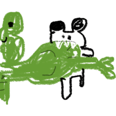 [LINEスタンプ] かえる隊！