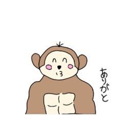 [LINEスタンプ] まちょざる