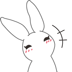 [LINEスタンプ] 丁寧うさぎのうさうさ＠スタンプの日