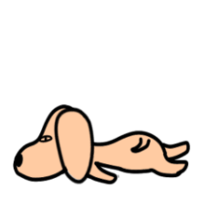 [LINEスタンプ] ちょっと生意気な犬