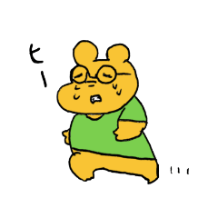 [LINEスタンプ] くまちょとゆきぽのスタンプ